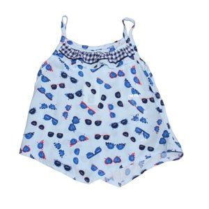 Epic Threads Toddler Girls Light Weight Summer Tank Top-Blue-Size 4T-NWT